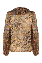 Load image into Gallery viewer, Printed silk blouse
