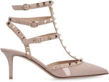 Load image into Gallery viewer, Rockstud Patent leather slingback pumps
