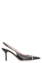 Load image into Gallery viewer, Leather slingback pumps
