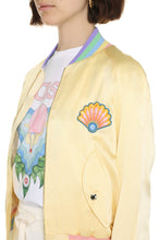 Load image into Gallery viewer, Satin bomber jacket
