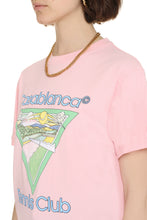 Load image into Gallery viewer, Cotton crew-neck T-shirt

