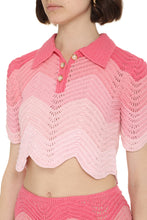 Load image into Gallery viewer, Cotton knit polo shirt
