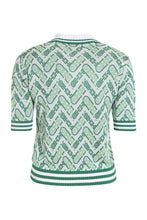 Load image into Gallery viewer, Jacquard knit polo shirt

