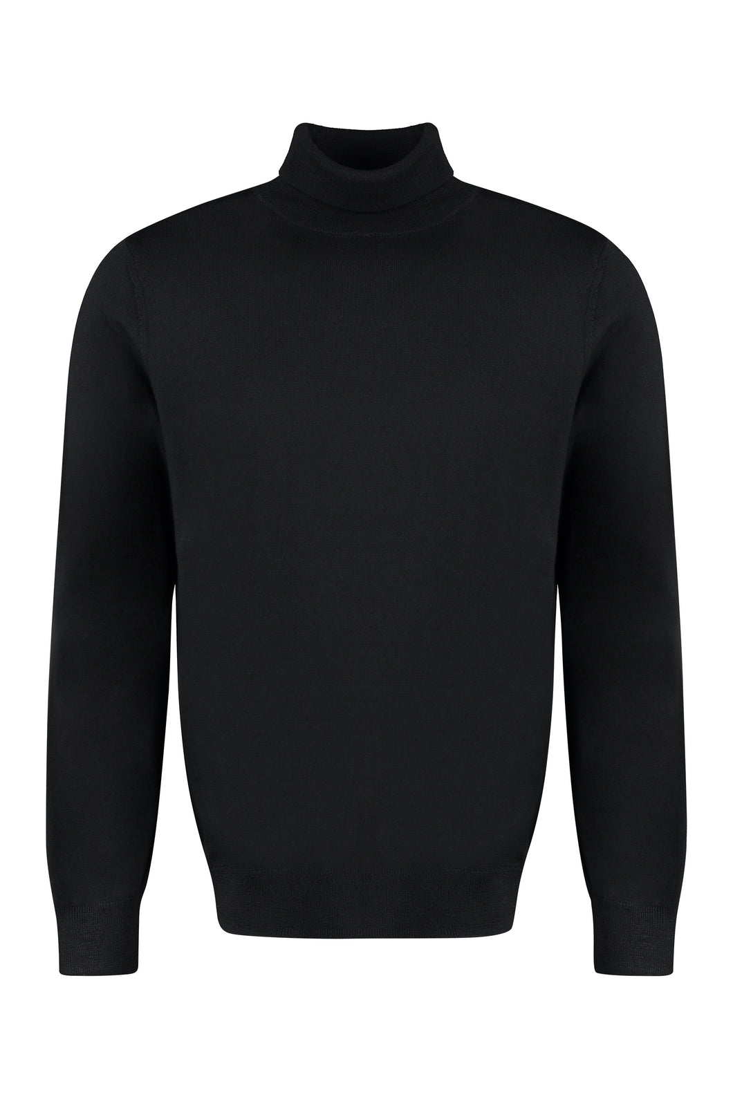 Virgin wool turtleneck sweater