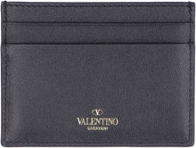 Load image into Gallery viewer, Valentino Garavani - Rockstud leather card holder
