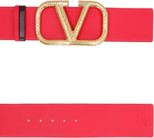 Load image into Gallery viewer, Valentino Garavani - Reversible VLogo leather belt
