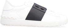 Load image into Gallery viewer, Valentino Garavani - Open leather low-top sneakers
