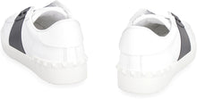 Load image into Gallery viewer, Valentino Garavani - Open leather low-top sneakers
