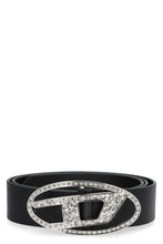 Load image into Gallery viewer, B-1dr Strass leather belt
