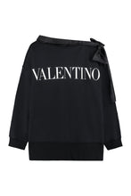 Load image into Gallery viewer, Bow detail cotton sweatshirt
