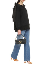 Load image into Gallery viewer, Bow detail cotton sweatshirt
