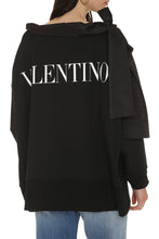 Load image into Gallery viewer, Bow detail cotton sweatshirt
