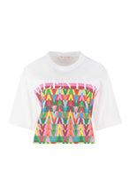 Load image into Gallery viewer, Cotton crew-neck T-shirt
