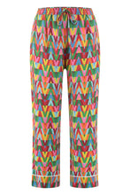 Load image into Gallery viewer, Printed crêpe trousers
