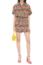 Load image into Gallery viewer, Printed silk jumpsuit
