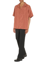 Load image into Gallery viewer, Short sleeve silk shirt
