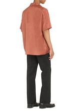 Load image into Gallery viewer, Short sleeve silk shirt
