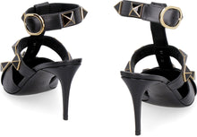 Load image into Gallery viewer, Valentino Garavani - Roman Studs leather slingback pumps
