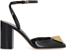 Load image into Gallery viewer, Valentino Garavani -  One Stud patent leather slingback pumps
