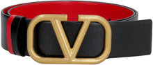 Load image into Gallery viewer, Valentino Garavani - Logo buckle leather belt
