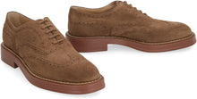 Load image into Gallery viewer, Suede lace-up shoes
