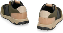 Load image into Gallery viewer, Techno fabric low-top sneakers
