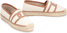 Load image into Gallery viewer, Canvas espadrilles with logo
