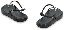 Load image into Gallery viewer, Leather flat sandals
