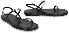Load image into Gallery viewer, Leather flat sandals
