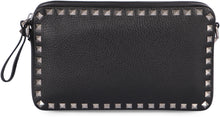 Load image into Gallery viewer, Rockstud leather messenger bag
