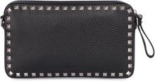 Load image into Gallery viewer, Rockstud leather messenger bag
