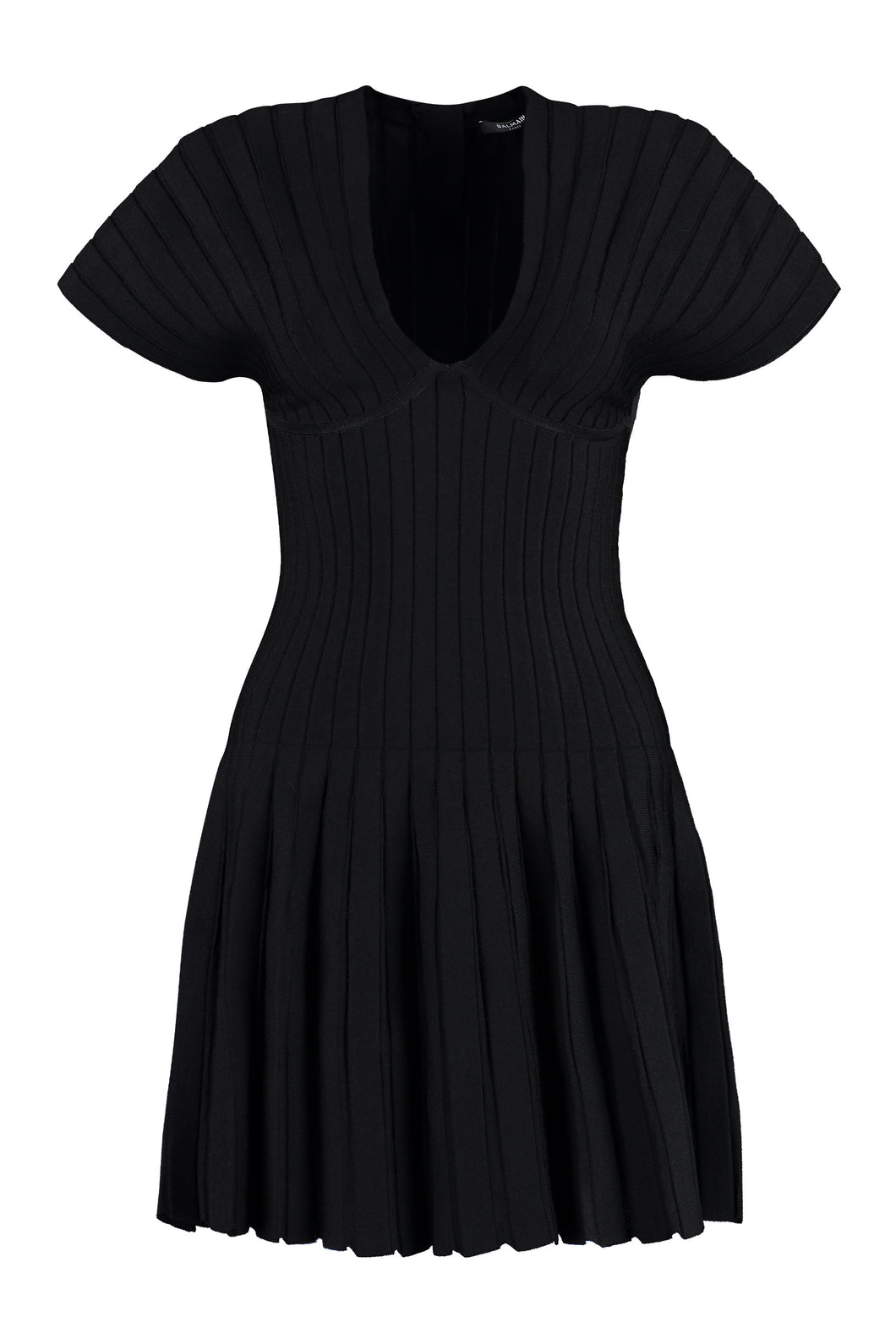 Ribbed knit dress