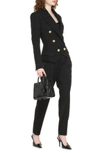 Load image into Gallery viewer, Double-breasted virgin wool jacket
