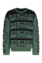 Load image into Gallery viewer, Wool-blend crew-neck sweater
