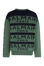 Load image into Gallery viewer, Wool-blend crew-neck sweater
