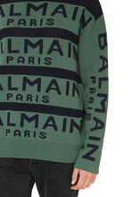 Load image into Gallery viewer, Wool-blend crew-neck sweater
