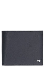 Load image into Gallery viewer, Leather flap-over wallet
