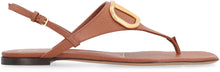 Load image into Gallery viewer, Valentino Garavani - Leather thong-sandals
