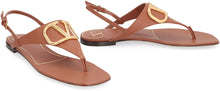 Load image into Gallery viewer, Valentino Garavani - Leather thong-sandals
