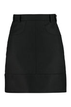 Load image into Gallery viewer, Wool mini skirt
