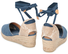 Load image into Gallery viewer, Carina jute wedge espadrilles

