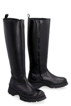 Load image into Gallery viewer, Bow leather boots
