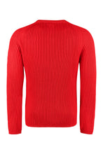 Load image into Gallery viewer, Ribbed crew-neck sweater
