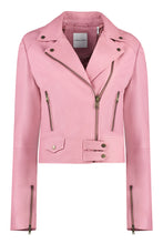 Load image into Gallery viewer, Sensibile leather biker jacket
