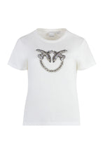 Load image into Gallery viewer, Quentin decorative inserts crew-neck t-shirt
