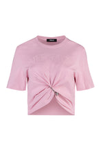 Load image into Gallery viewer, Cotton crew-neck T-shirt
