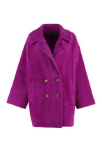 Load image into Gallery viewer, Faux fur coat
