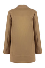 Load image into Gallery viewer, Double-breasted wool coat
