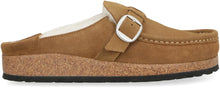 Load image into Gallery viewer, Buckley Shearling suede and fur slippers
