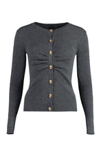Load image into Gallery viewer, Avelignese wool blend cardigan with buttons
